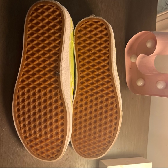 Neon Checkered Vans - Picture 6 of 6